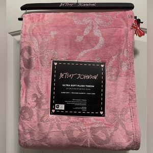 Betsey Johnson Throw Blanket